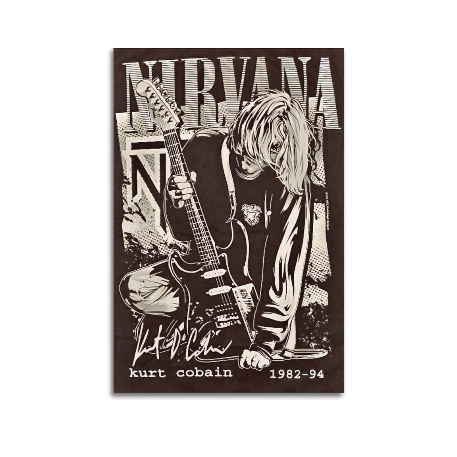 カートコバーン NIRVANA グラフィティー ポスター 限定 カートコバーン NIRVANA グラフィティー ポスター 限定
